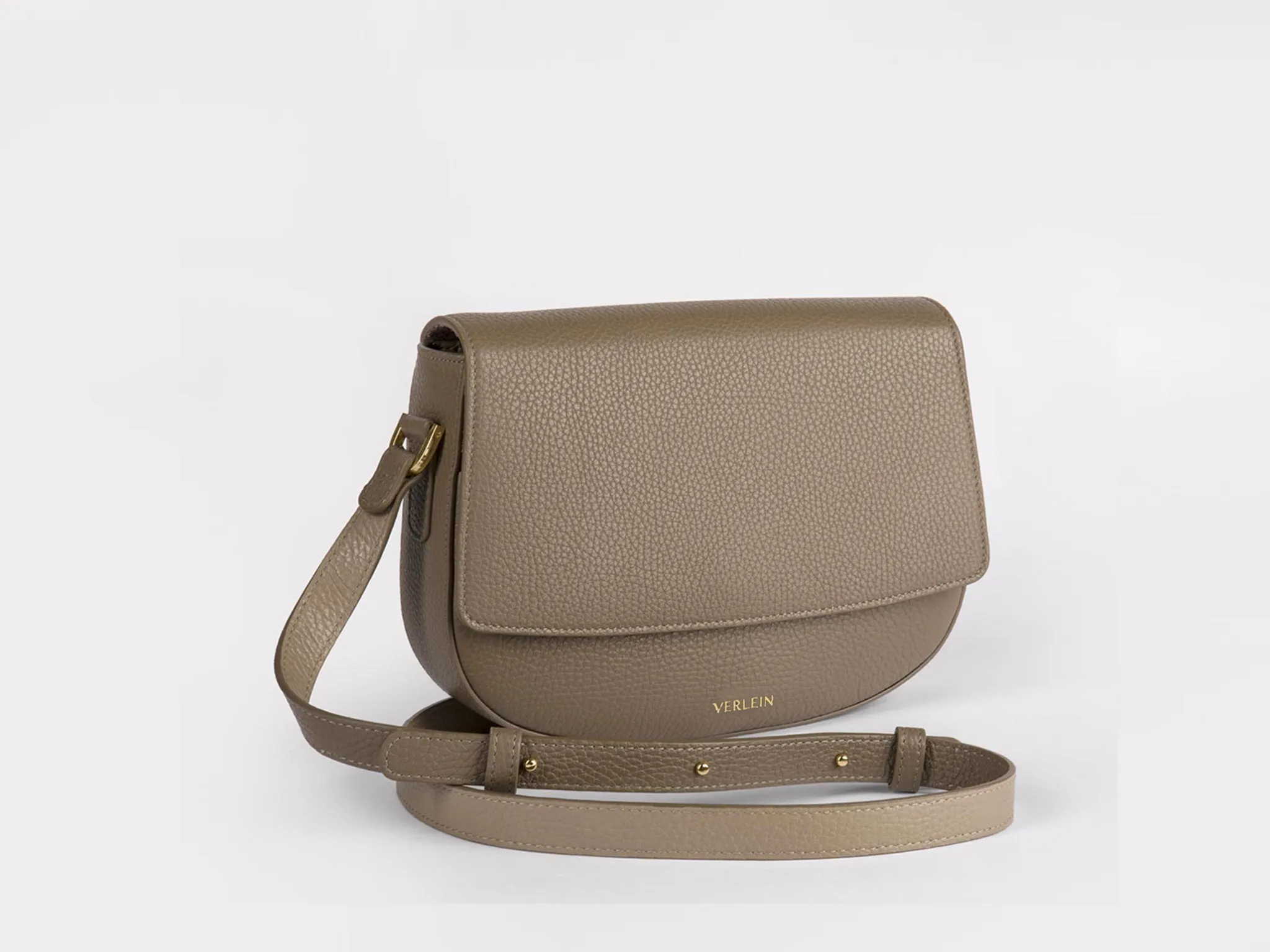 Ana Mini Crossbody, Taupe / Santorini