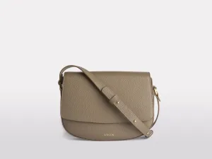 Ana Mini Crossbody, Taupe / Santorini
