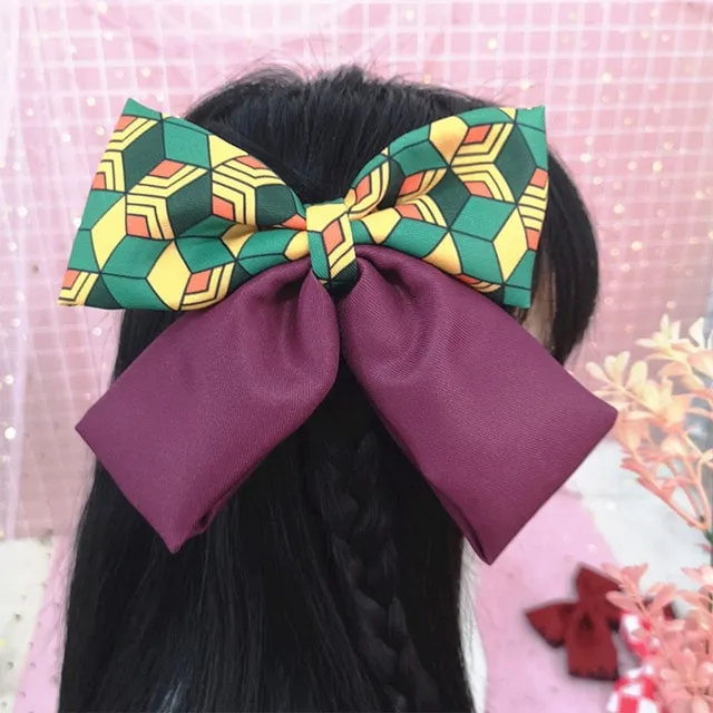 Anime Hair Bow Clips