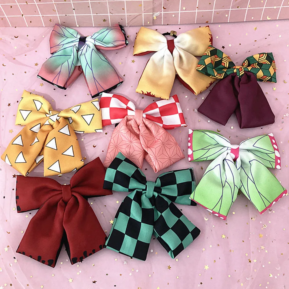 Anime Hair Bow Clips
