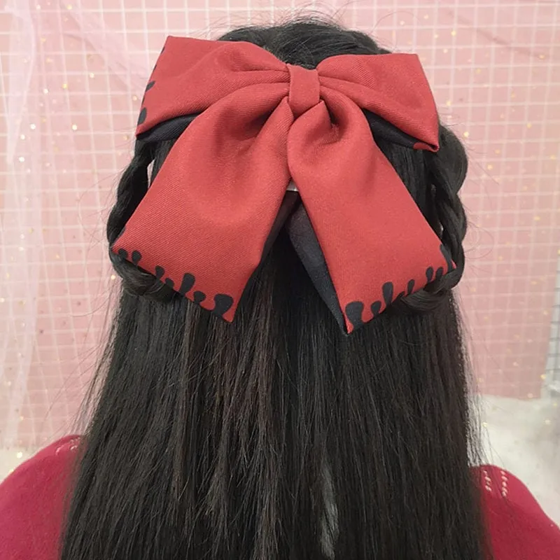Anime Hair Bow Clips
