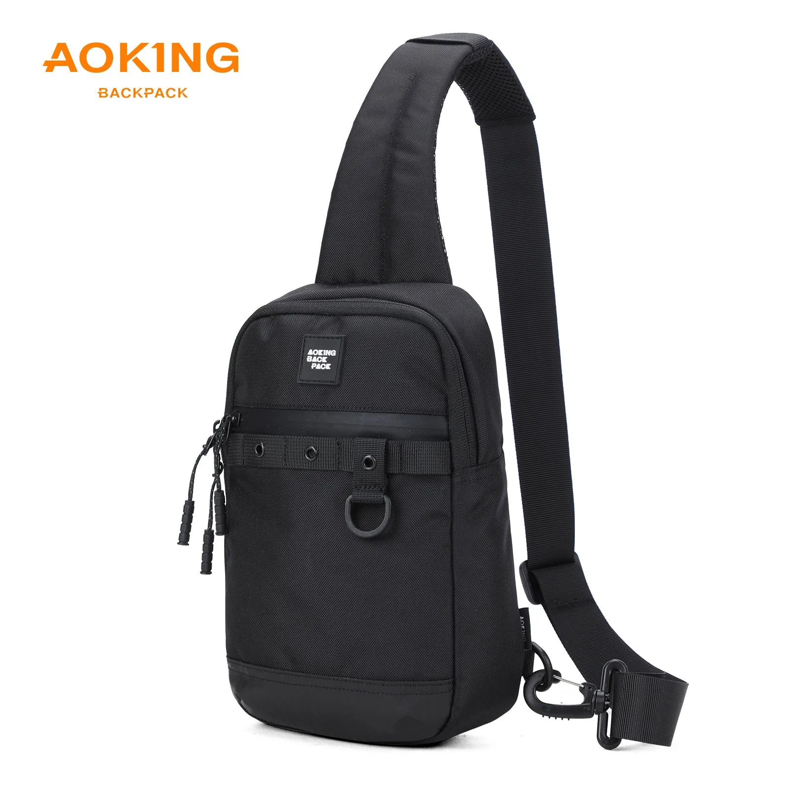 Aoking Black Fashion Men Waterproof Crossbody Sling Bag XY3024