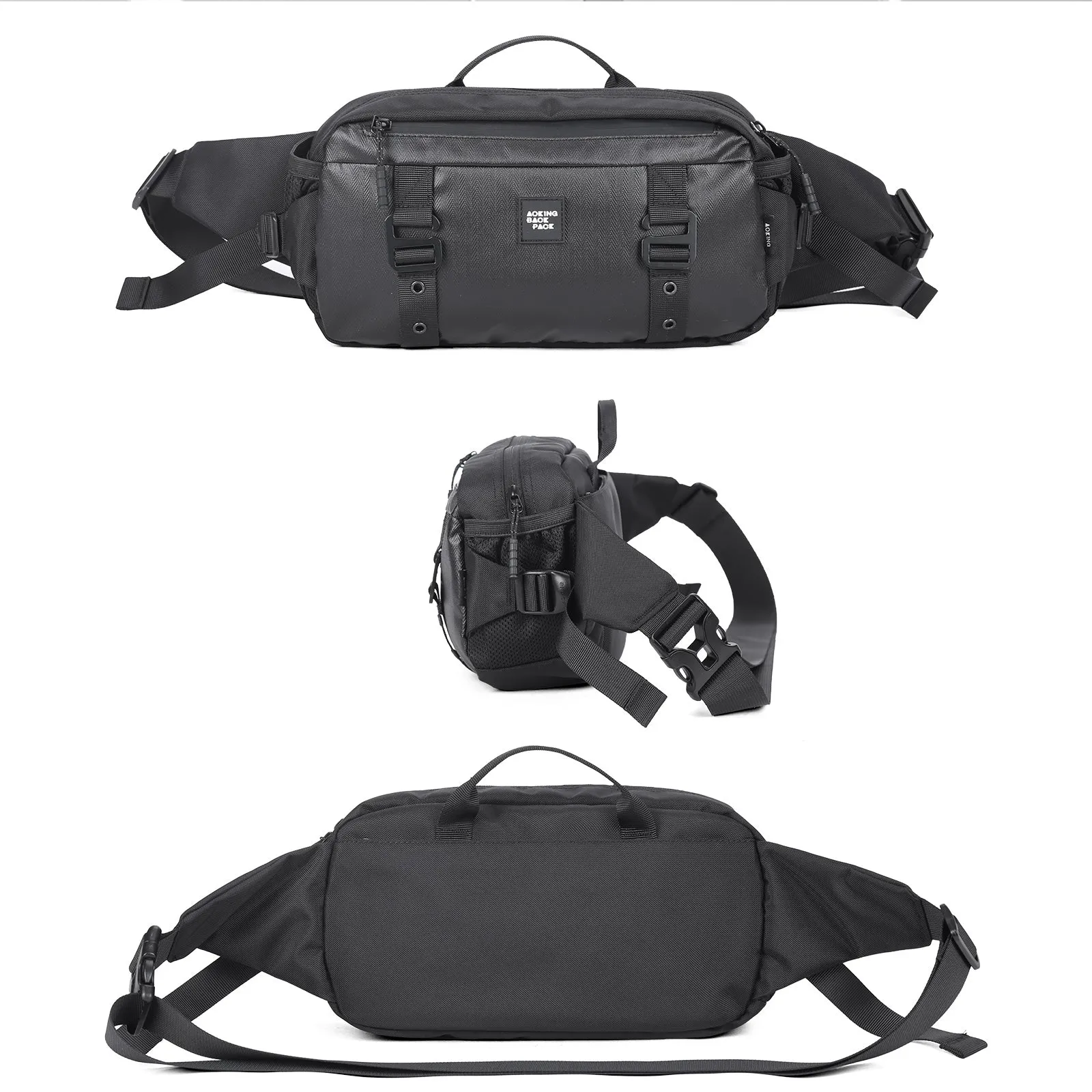Aoking Fashion Waterproof Crossbody Waist Bag Sling Bag XY3325-5