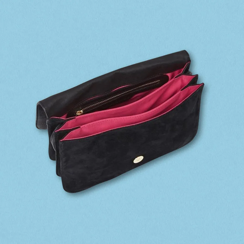 Arlington Milne Anna Crossbody Large, Black