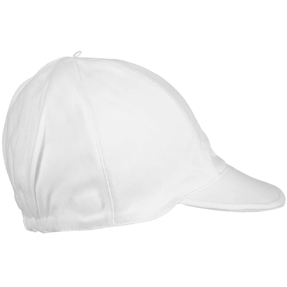 Aspen White Unisex Baby Sun Cap