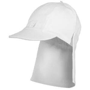 Aspen White Unisex Baby Sun Cap