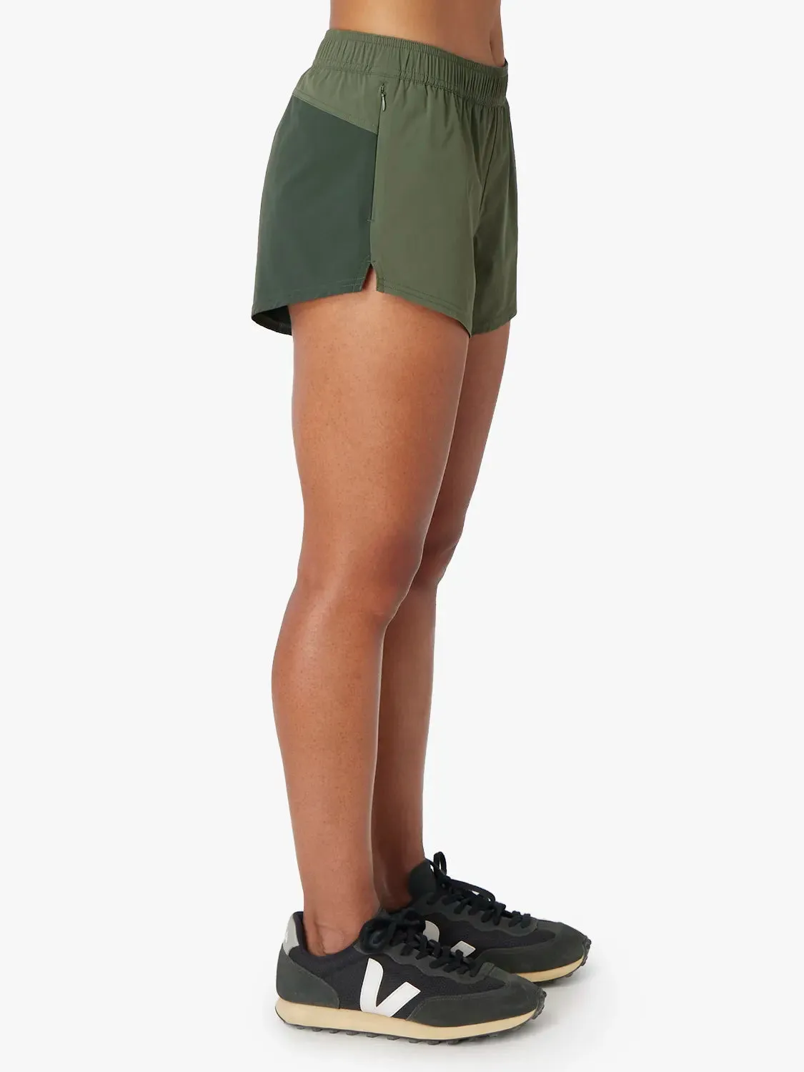 Atlantique Short | Thyme Colorblock