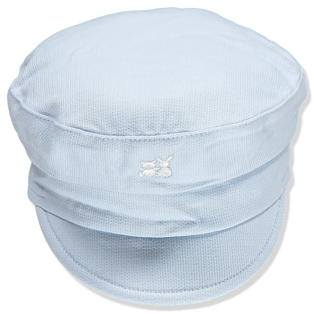 Baby Boys Blue Baker Boy Hat