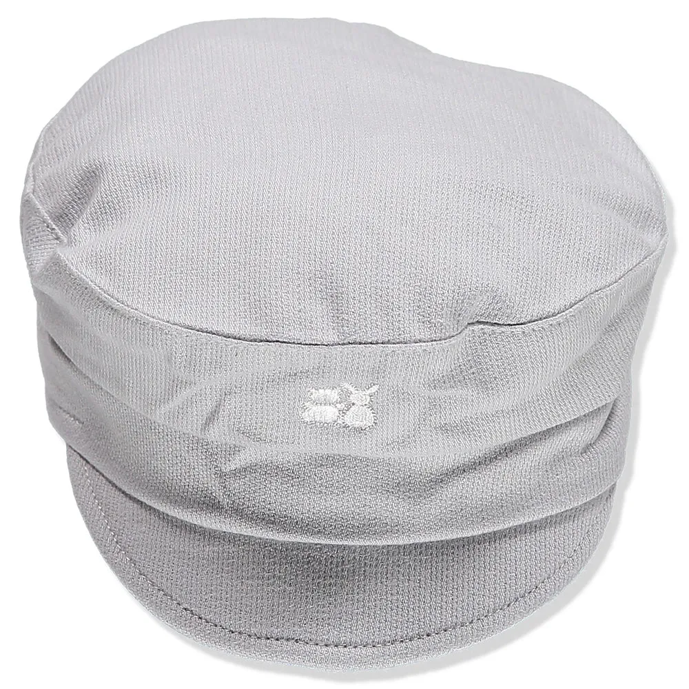 Baby Boys Grey Baker Boy Hat