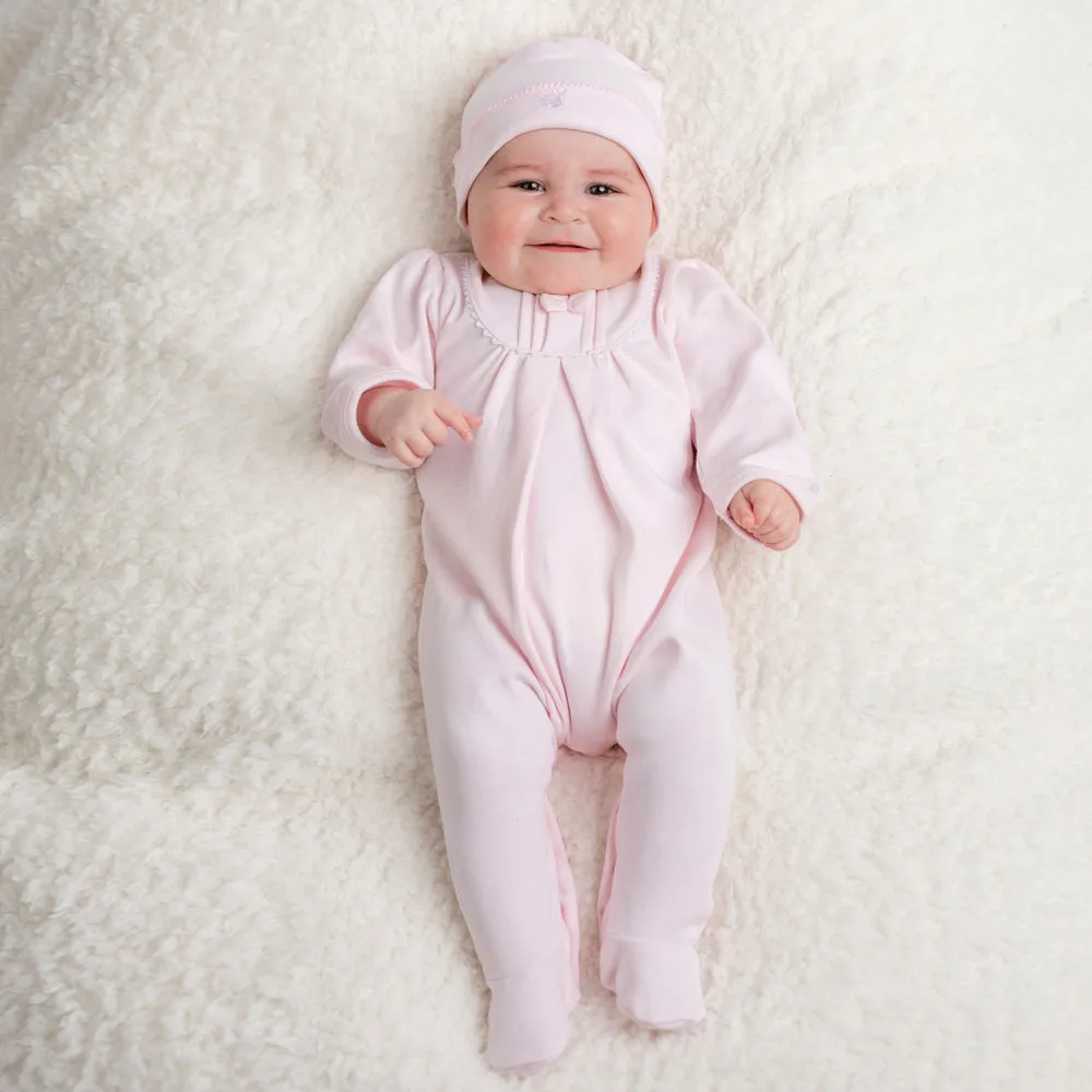 Baby Girls Pink Pull On Hat