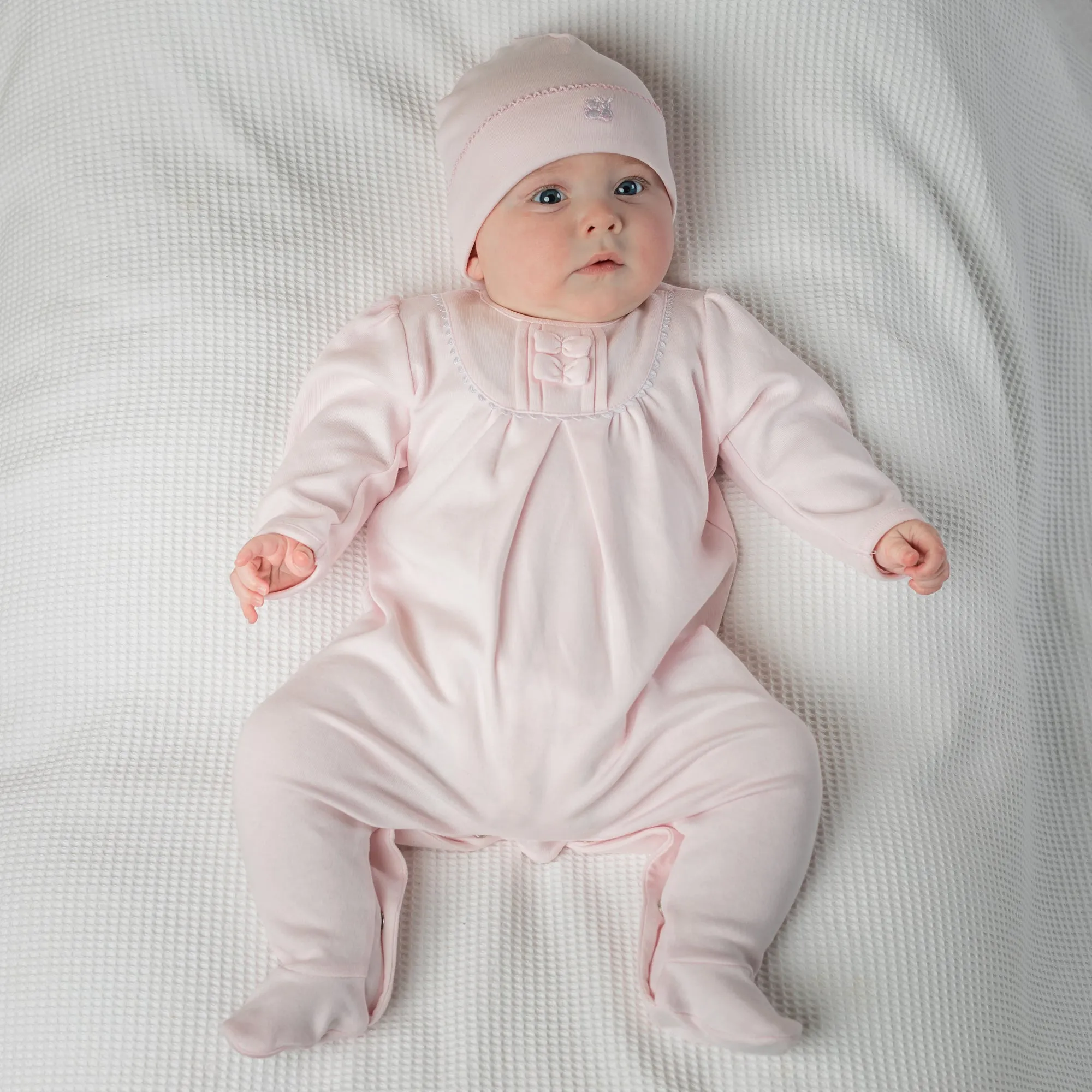 Baby Girls Pink Pull On Hat