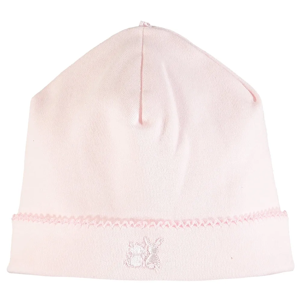 Baby Girls Pink Pull On Hat
