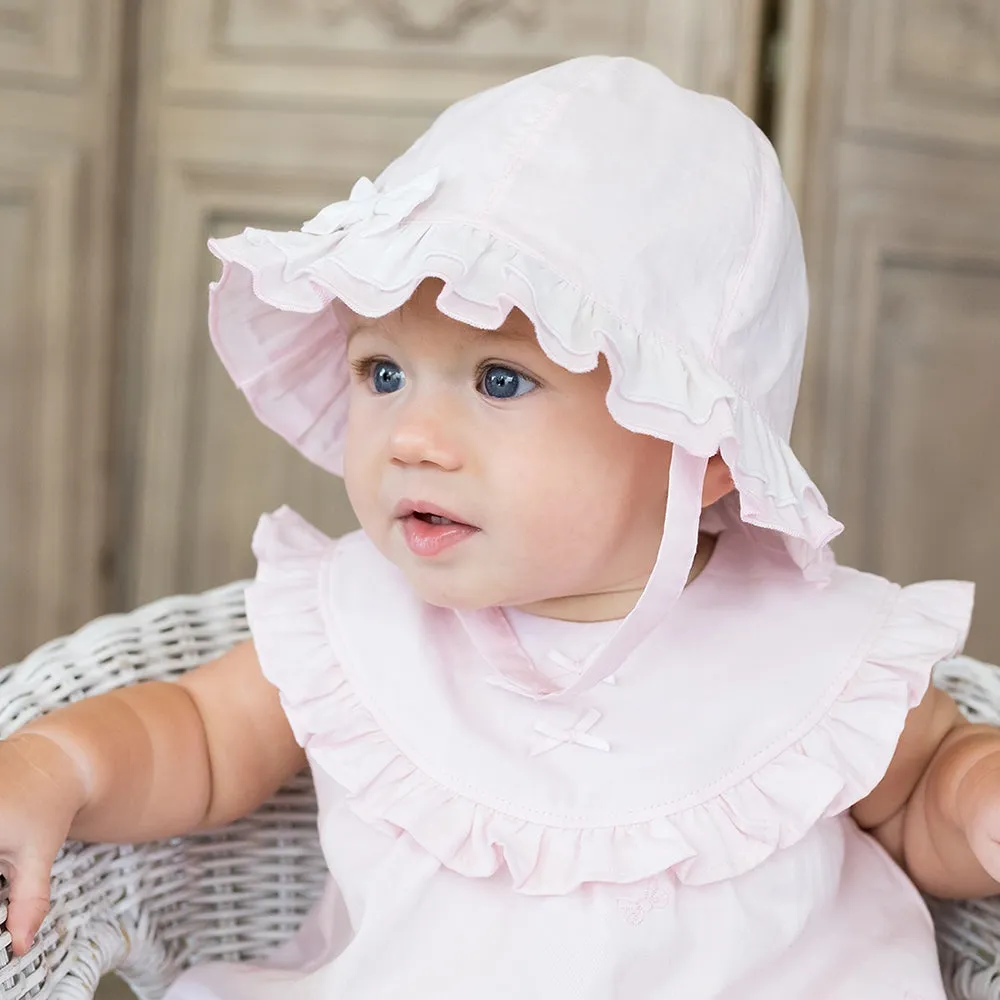 Baby Girls Pink Sun Hat