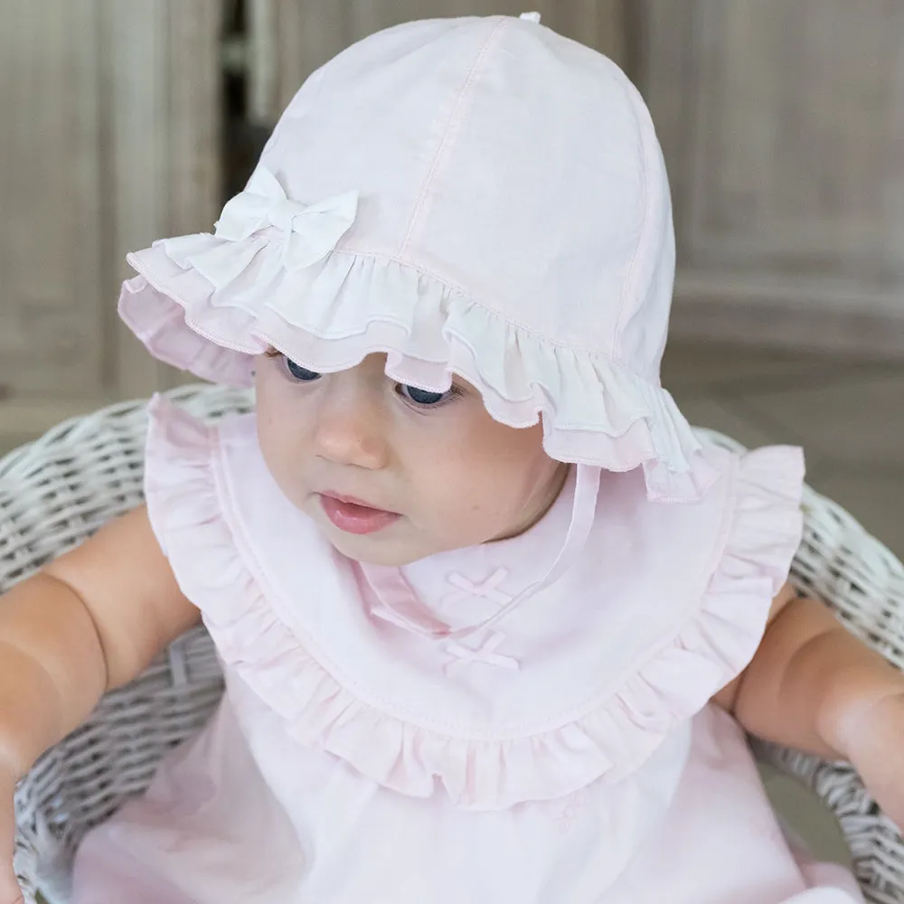 Baby Girls Pink Sun Hat
