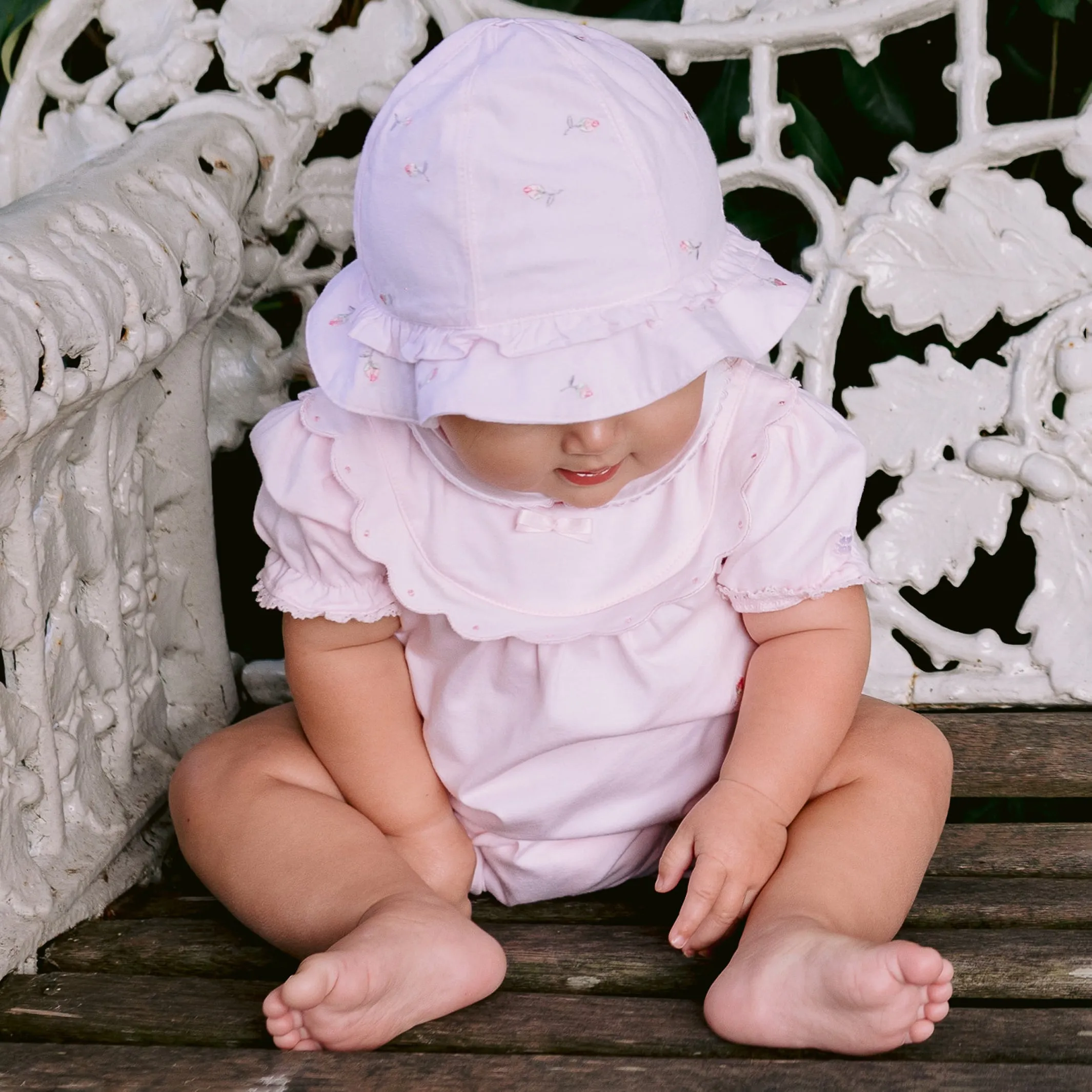 Baby Girls Rosebud Sun Hat