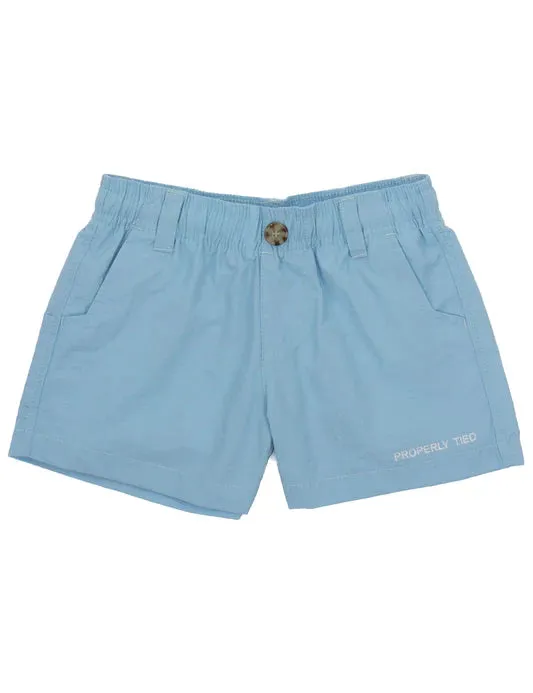 Baby Mallard Short, Aqua