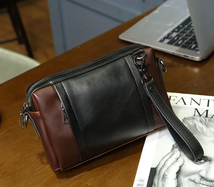 Bags Bags Fashion Trend Men's Bags Shoulder Bags Men's Crossbody Bags Handbags Large Capacity Casual Korean Version Horizontal