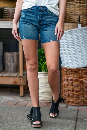 Bailey High Rise Mid Thigh Shorts