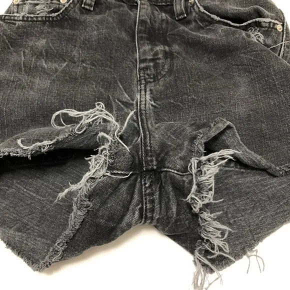 BDG Girlfriend High-Rise Denim Shorts