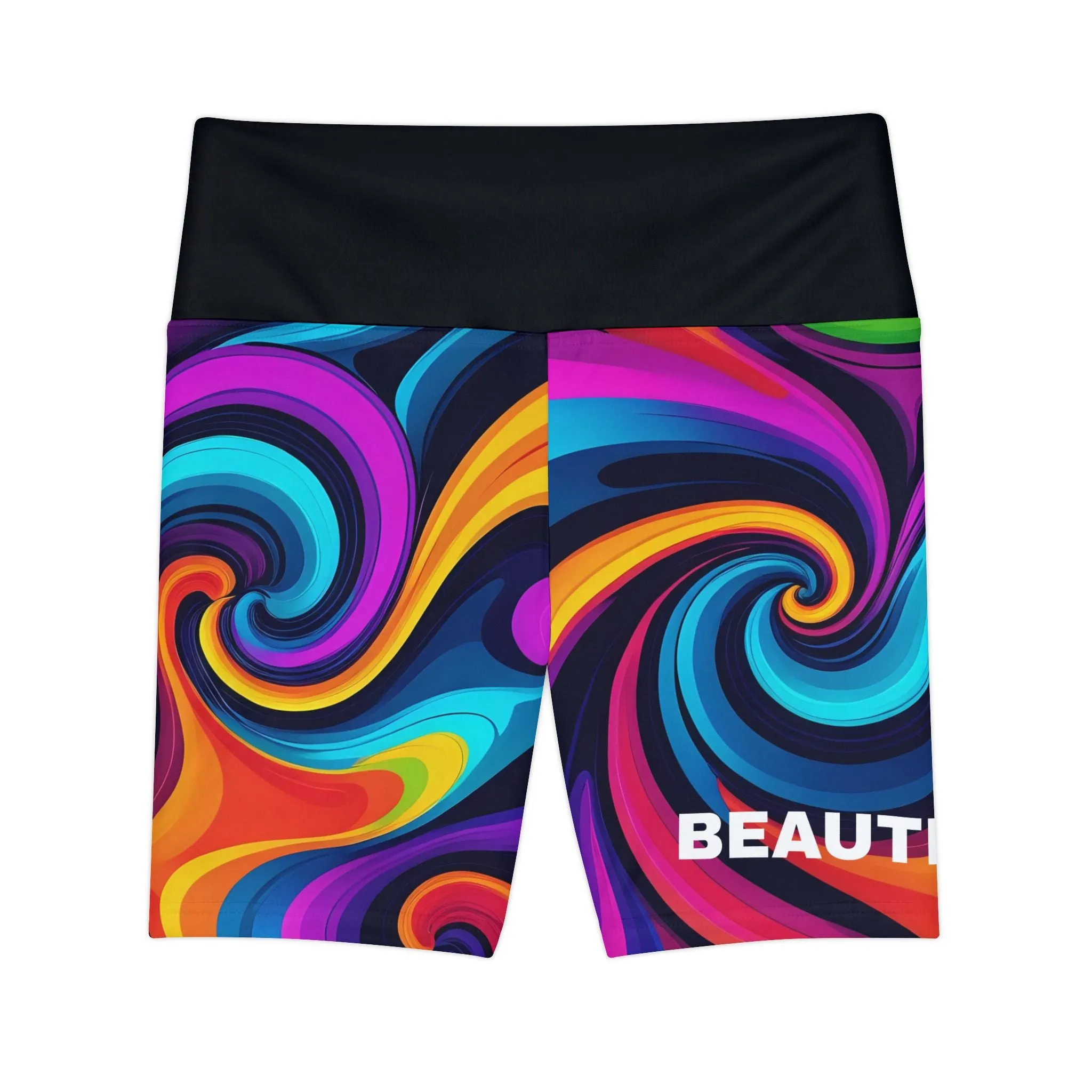 Beautiful. Women's Biker Shorts - Graphic  Activewear