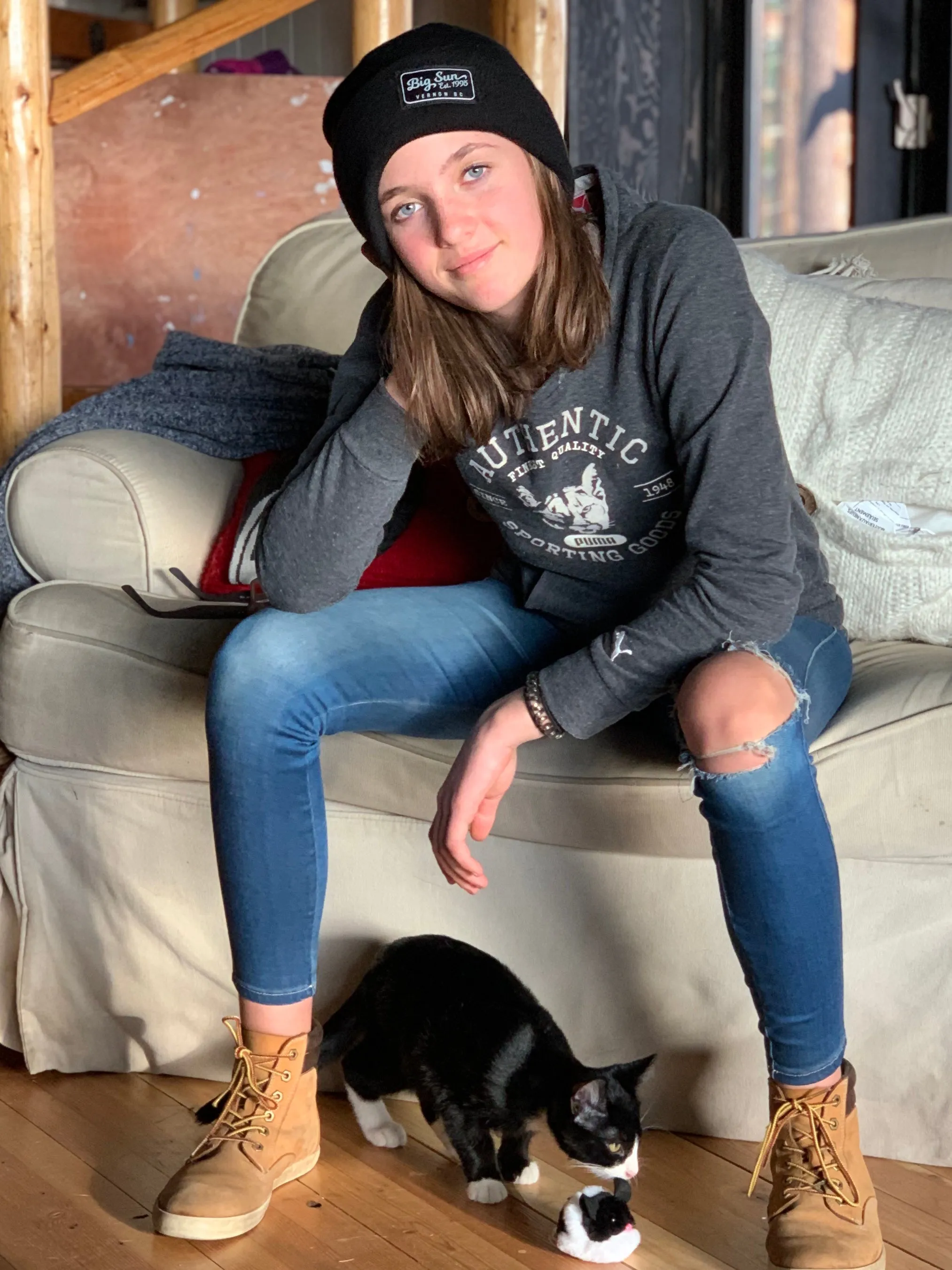 Big Sun Cuffed Beanies