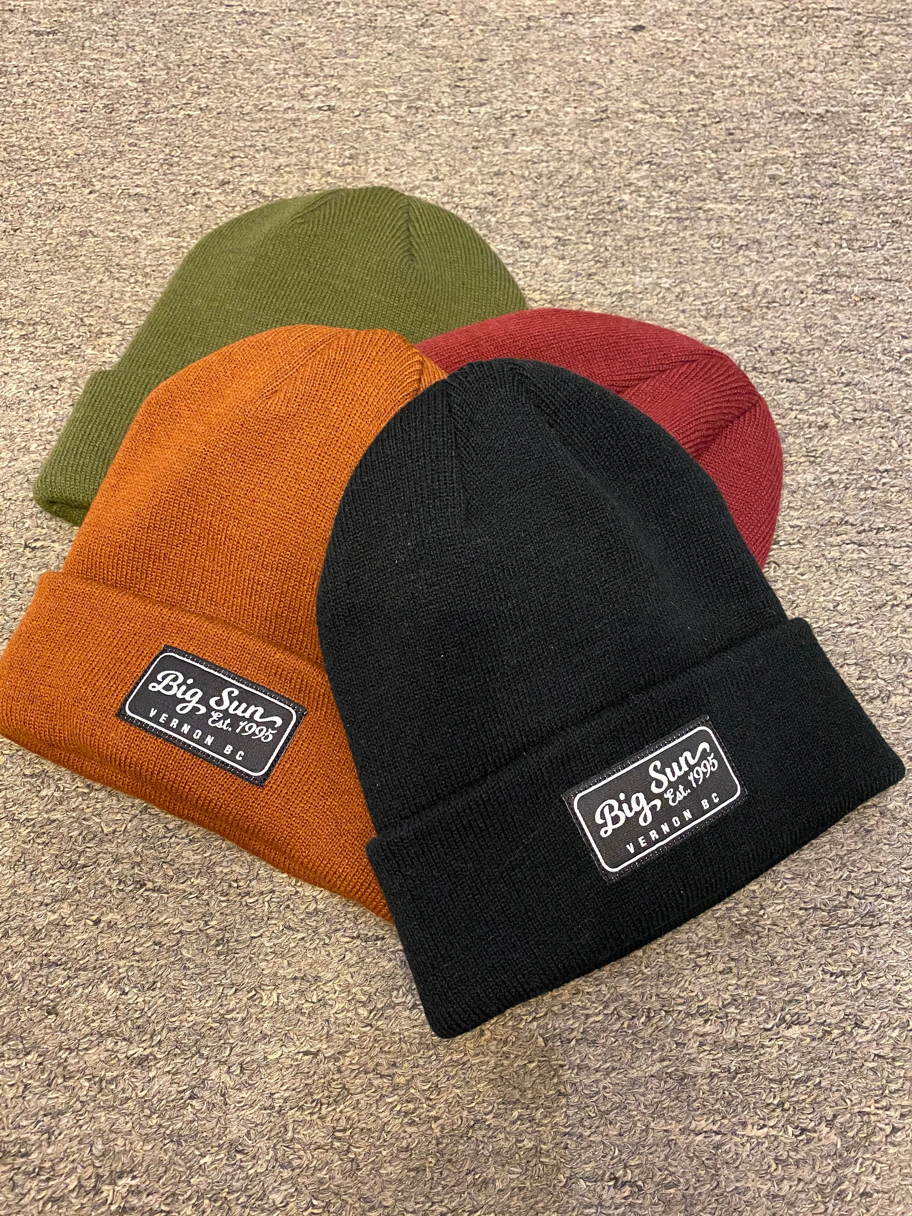 Big Sun Cuffed Beanies