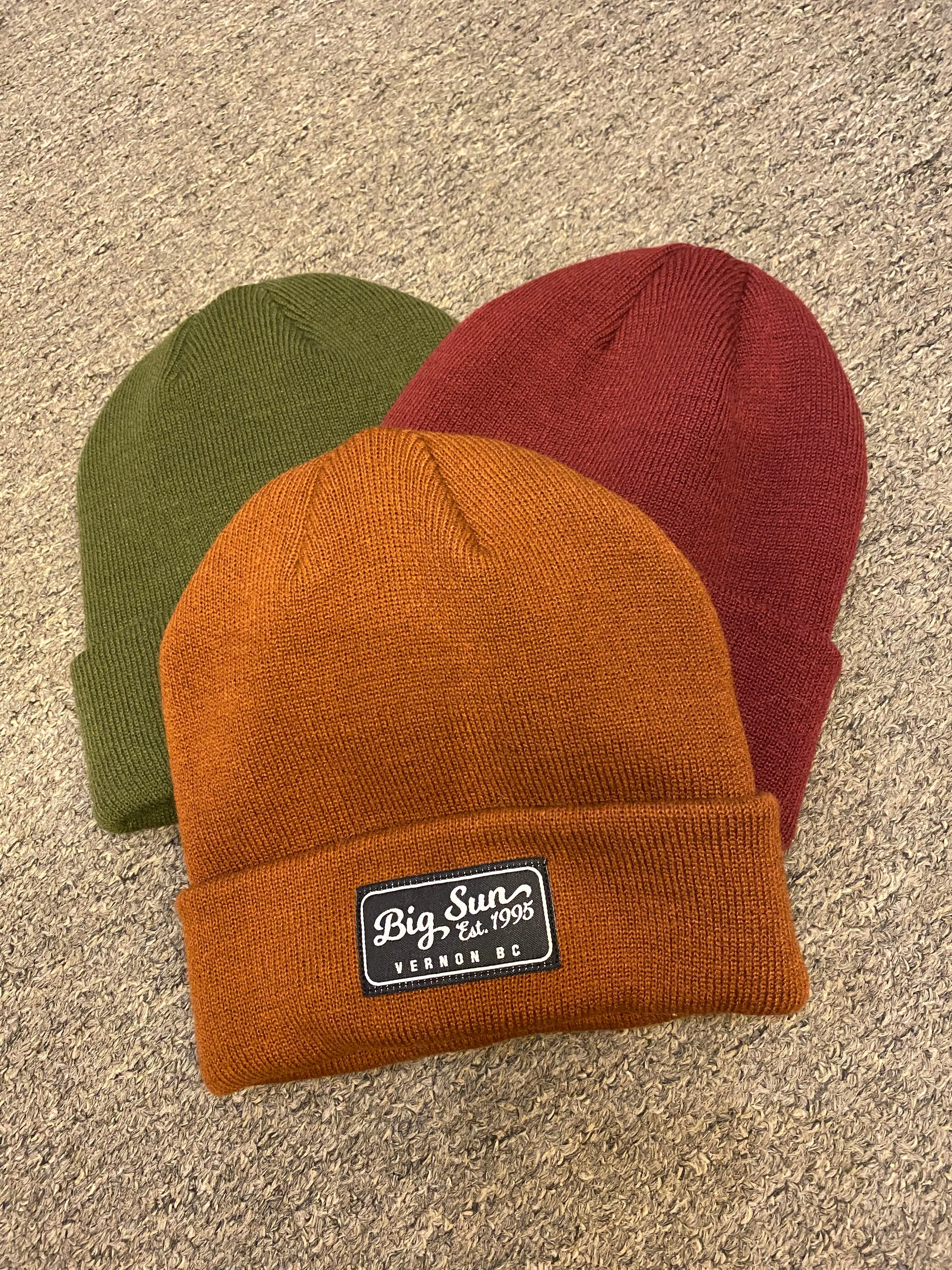 Big Sun Cuffed Beanies