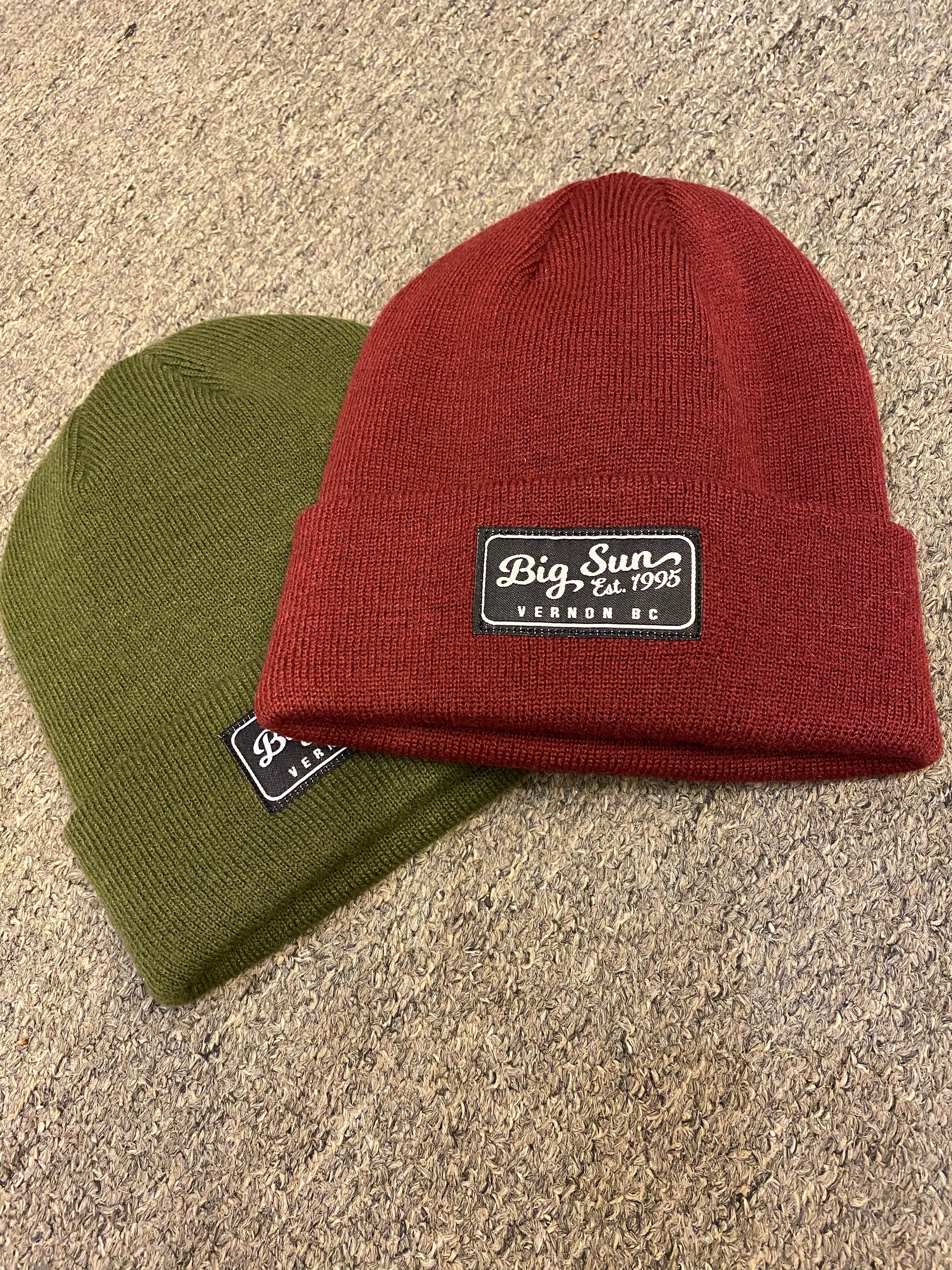 Big Sun Cuffed Beanies
