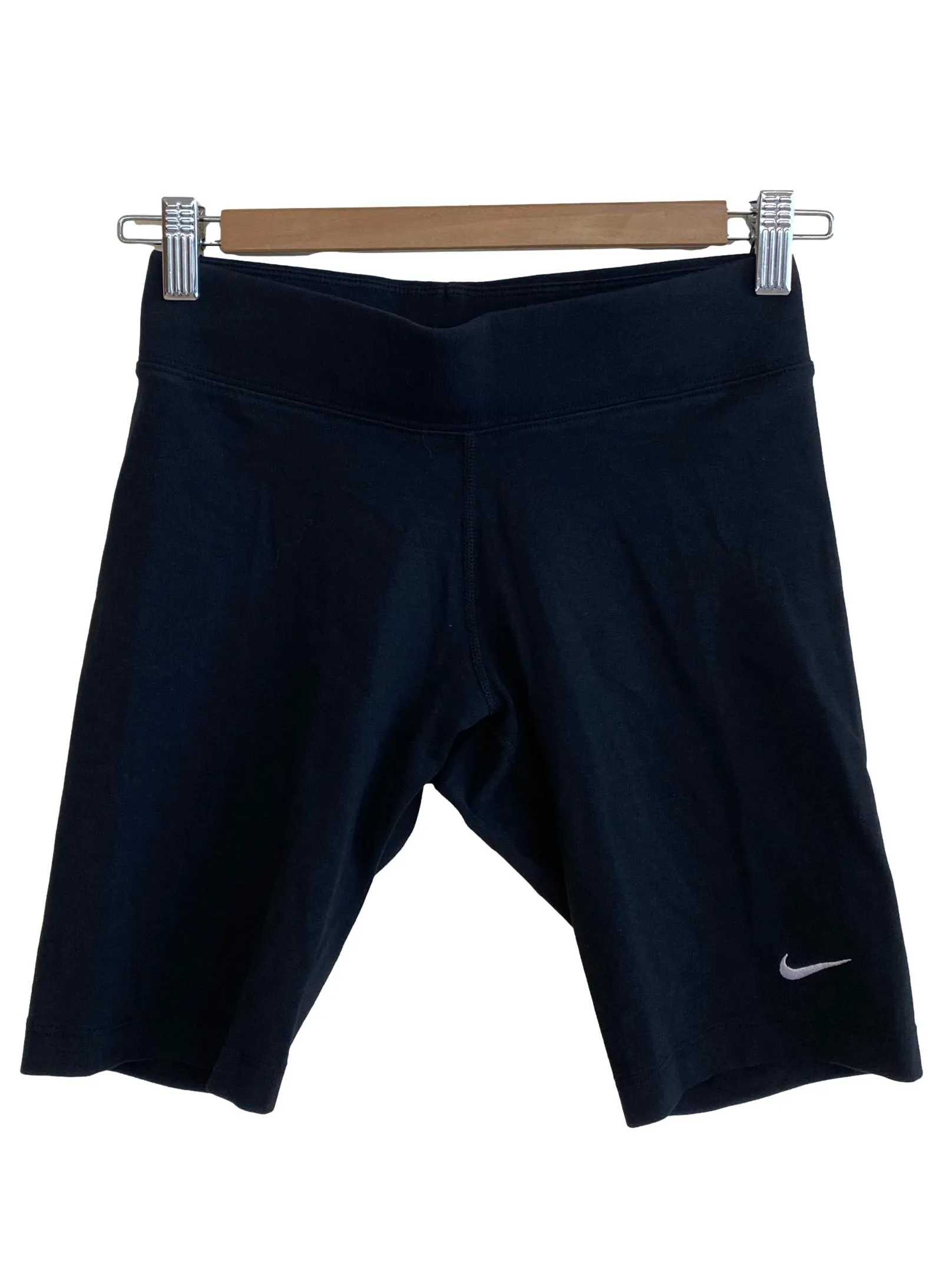 Black Plain Shorts