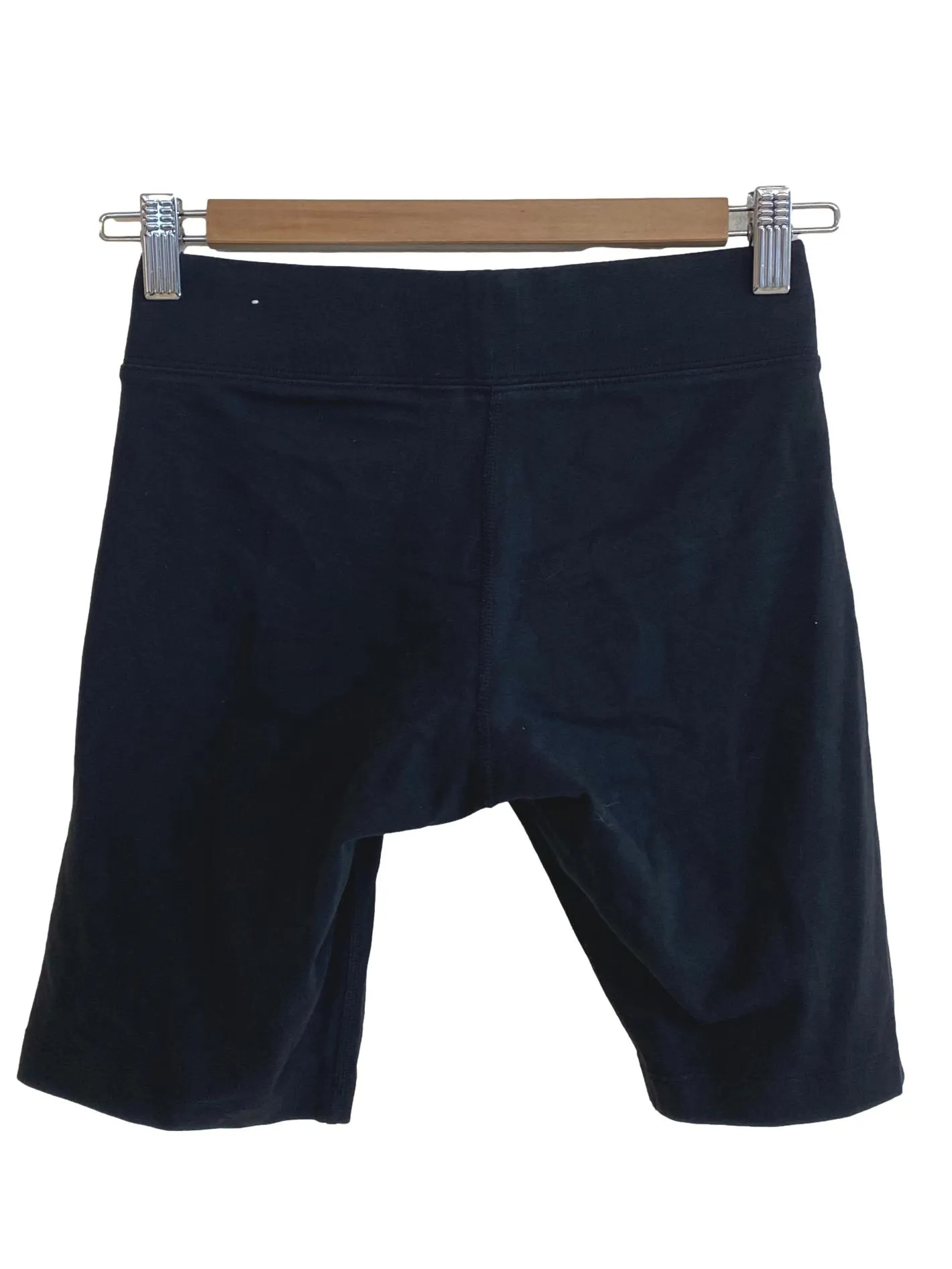 Black Plain Shorts