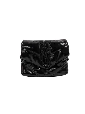 Black Small Quilted Crossbody Bag