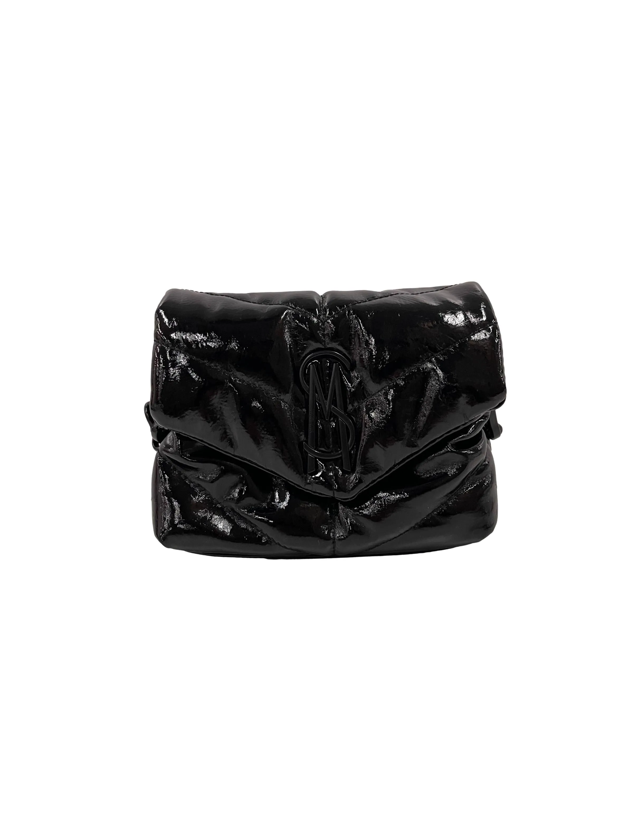 Black Small Quilted Crossbody Bag