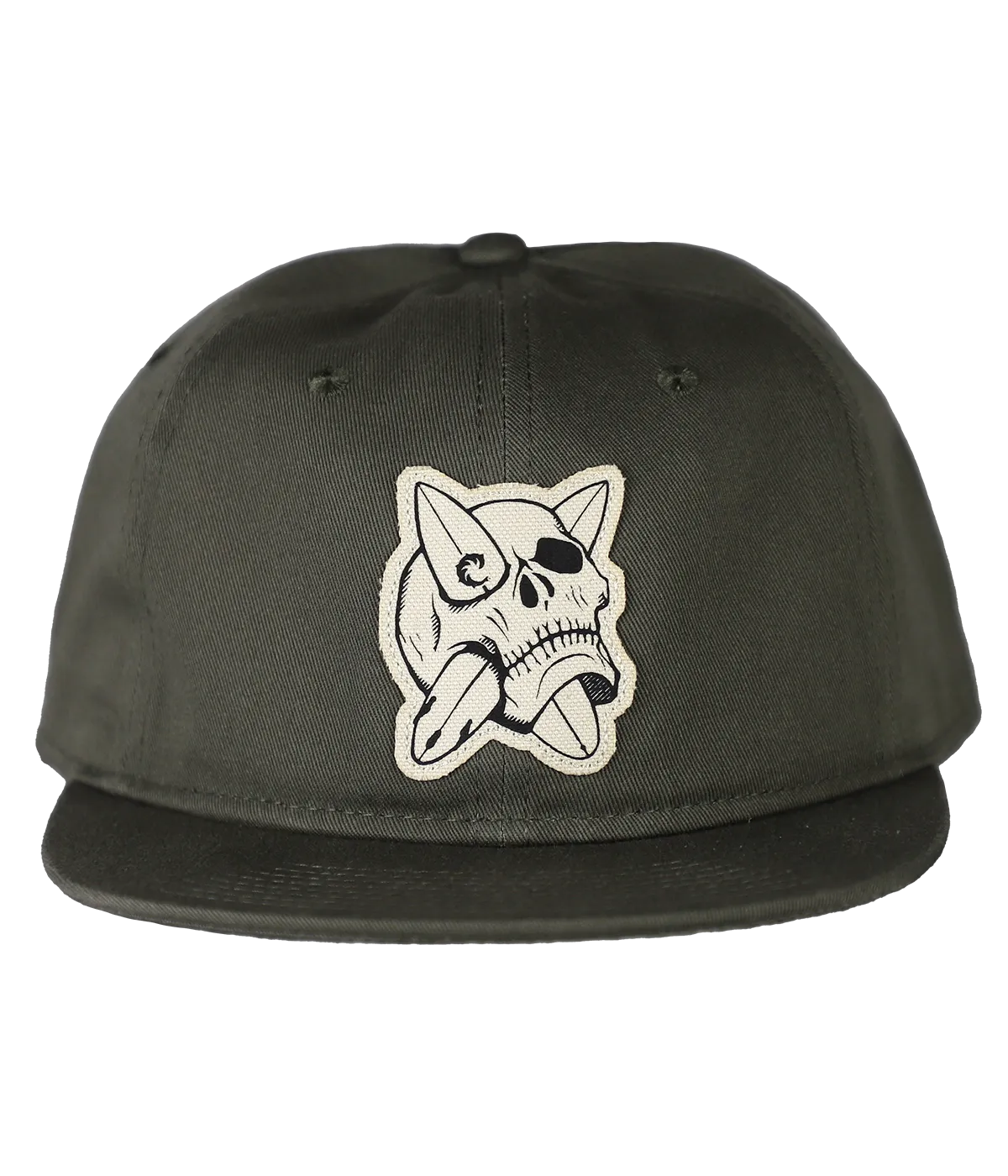 Board Skull Snapback Hat