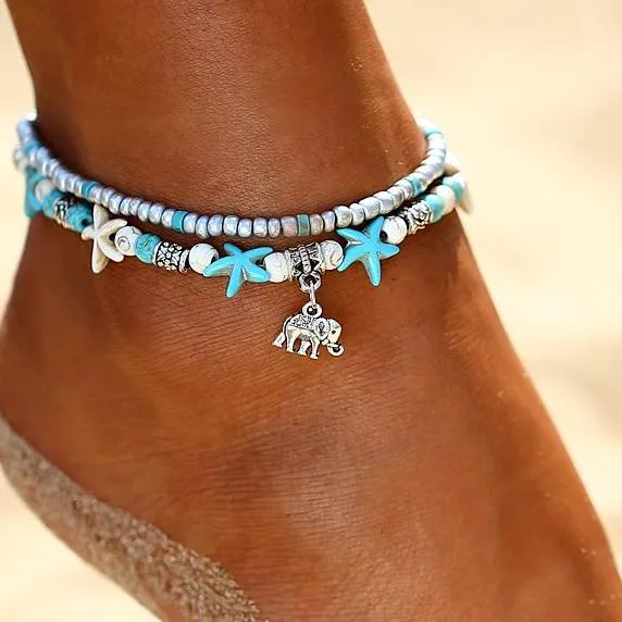 Bohemian Summer Beach Anklet