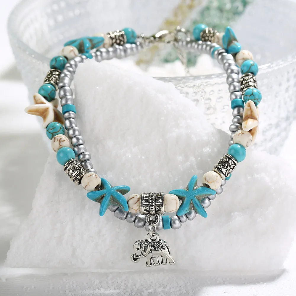 Bohemian Summer Beach Anklet