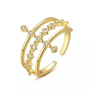 Boho & Mala 18k Gold Ring (adjustable) R1031