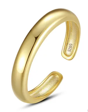 Boho & Mala 18k Gold Ring (adjustable)