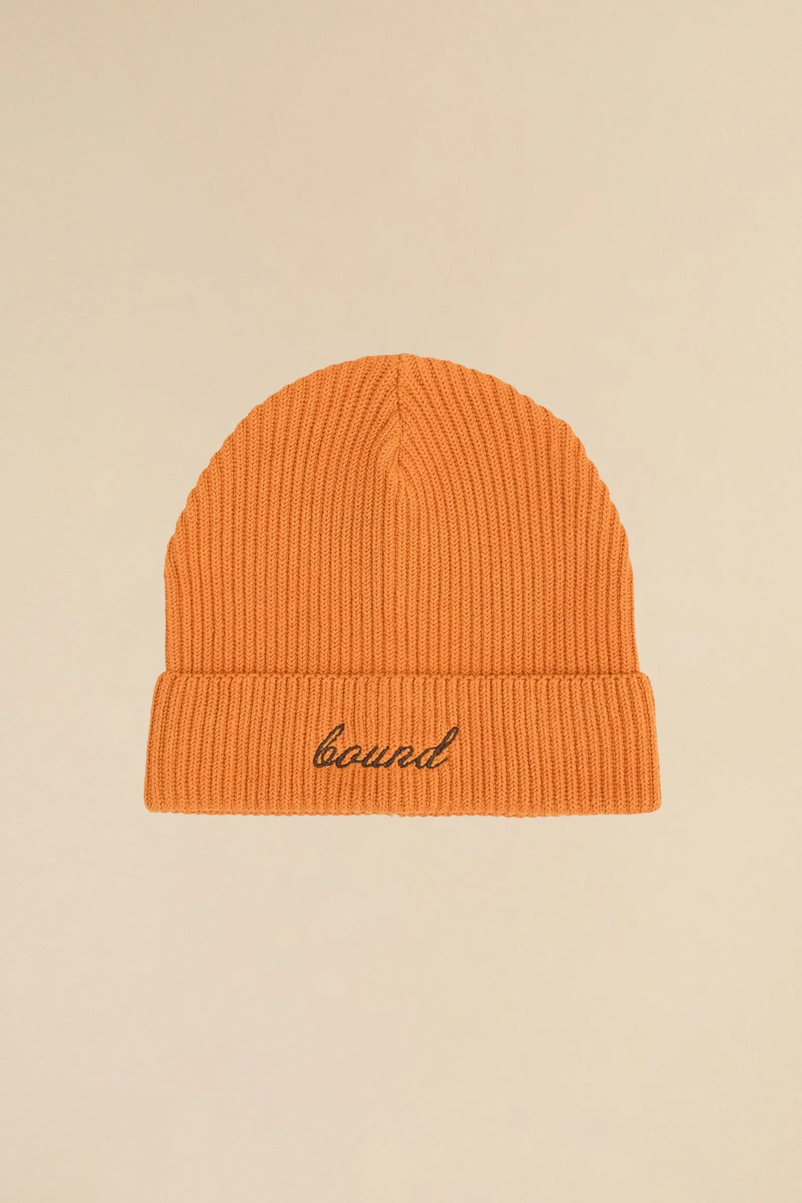 bound 'Farnley' Fisherman Ribbed Organic Beanie