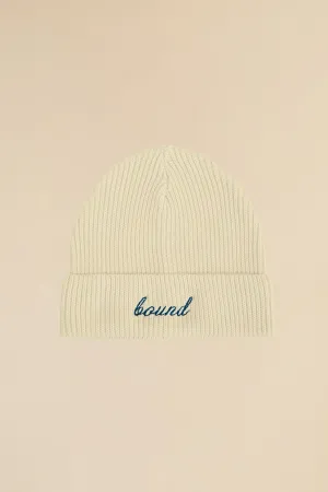 bound 'Farnley' Fisherman Ribbed Organic Beanie