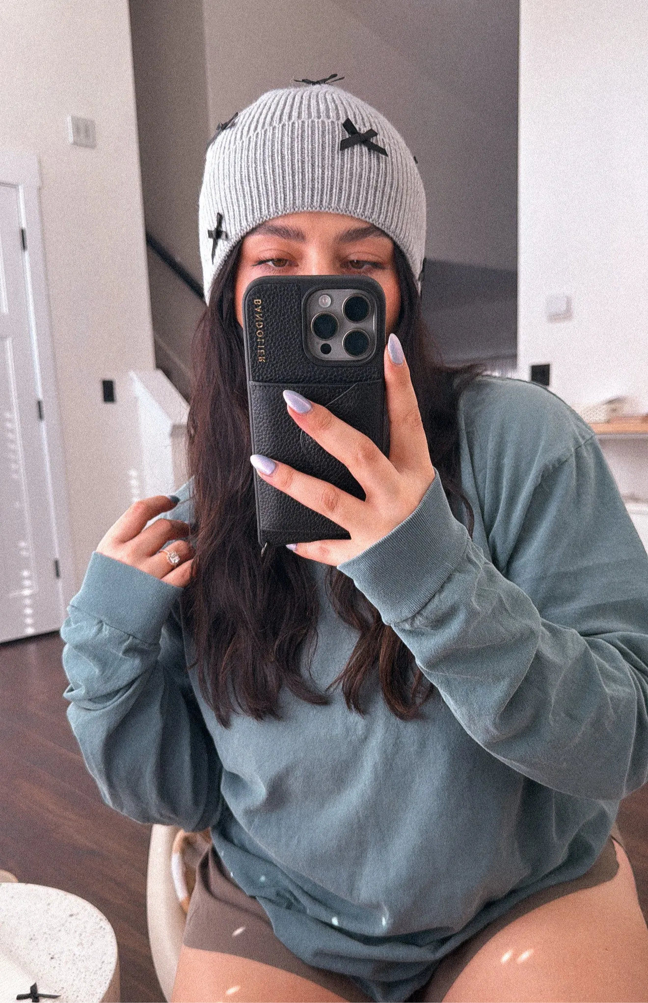 Bow Beanies *3 COLORS*