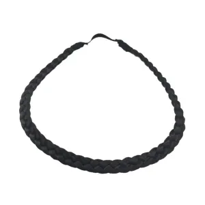 Braided Hairband, Mochachino Brown
