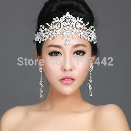 Bridal Hairbands Crystal Headbands Women Hair Jewelry Wedding Accessories