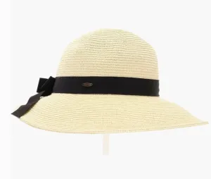 Brim Hat-Multi Beige