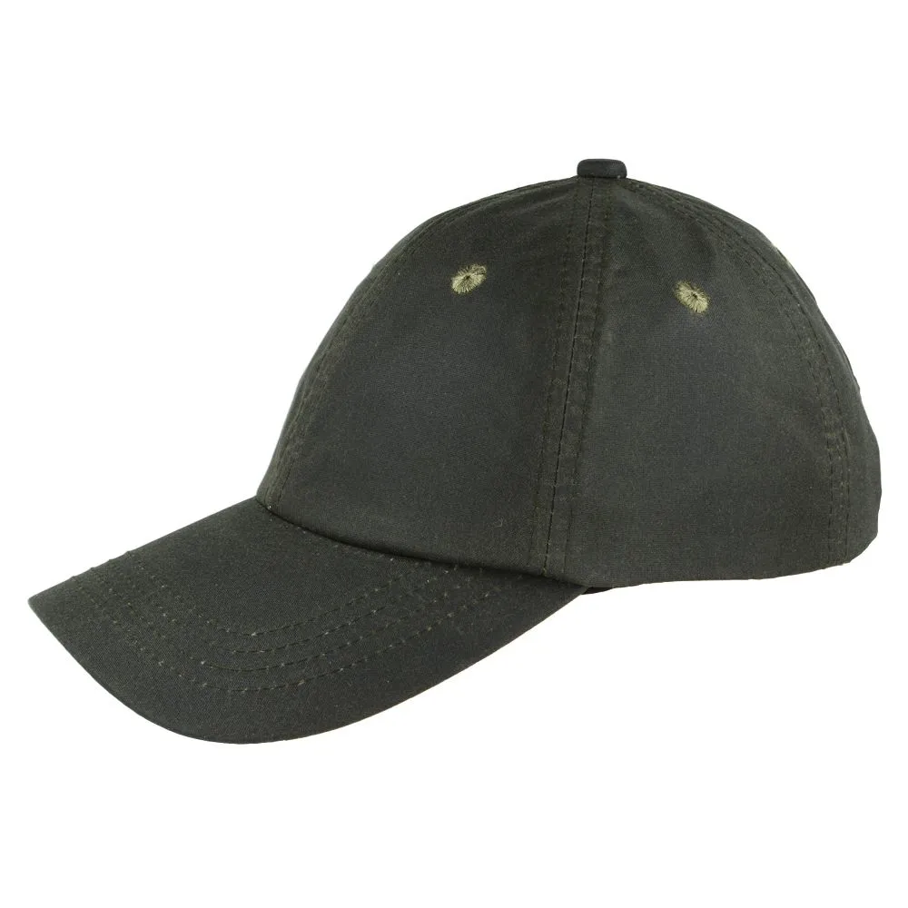 British Waxed Cotton Cap - Vintage Baseball Classic