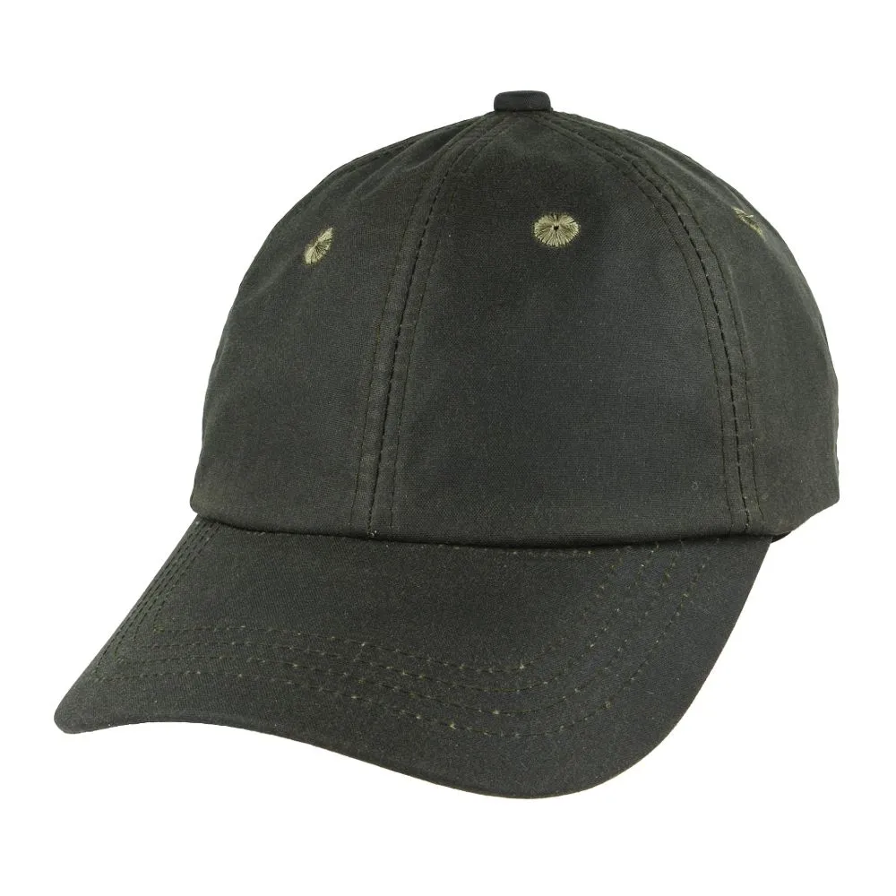 British Waxed Cotton Cap - Vintage Baseball Classic