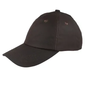 Brown Waxed Cotton Cap - Vintage Baseball Classic