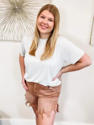 Brynlee High Rise Shorts
