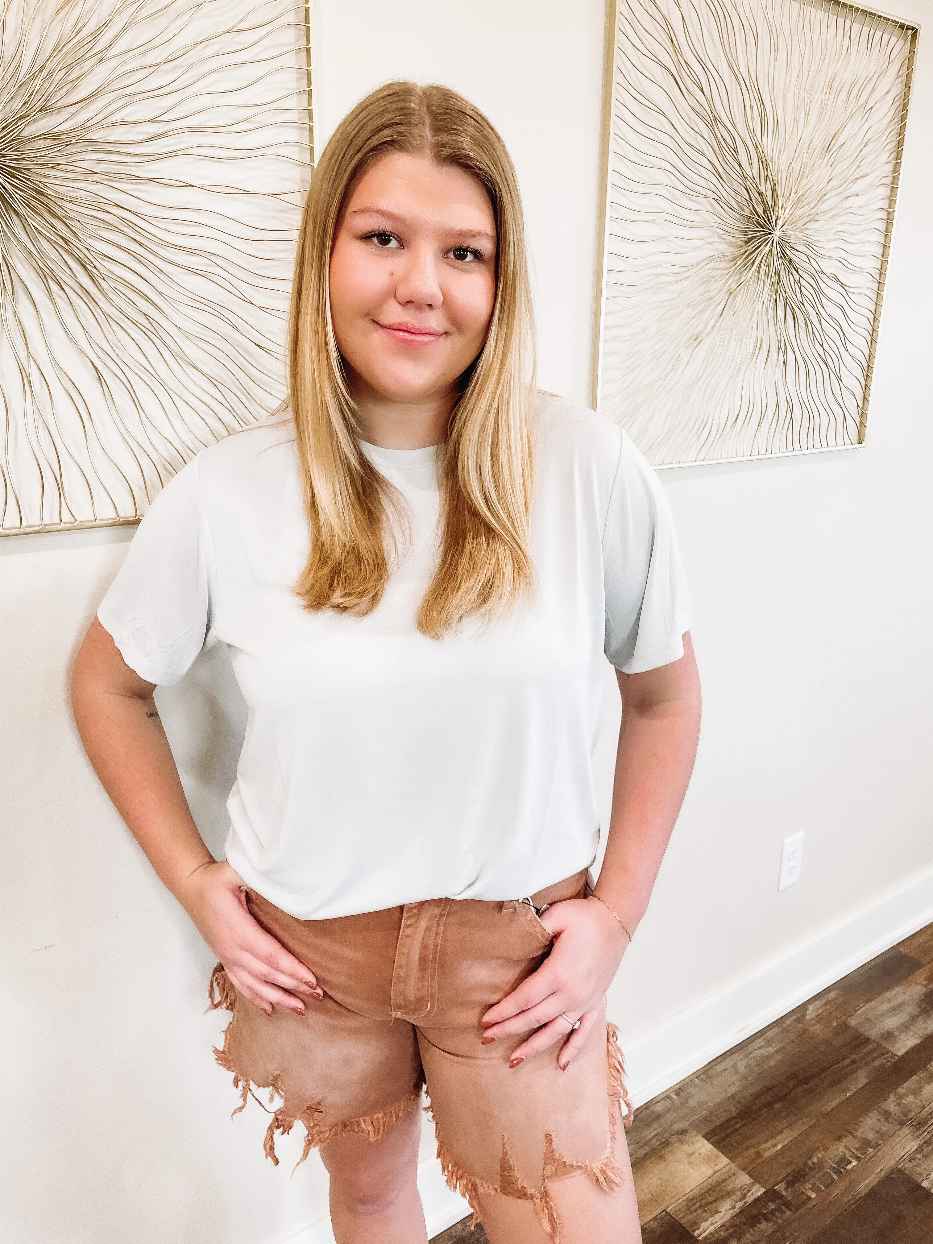 Brynlee High Rise Shorts