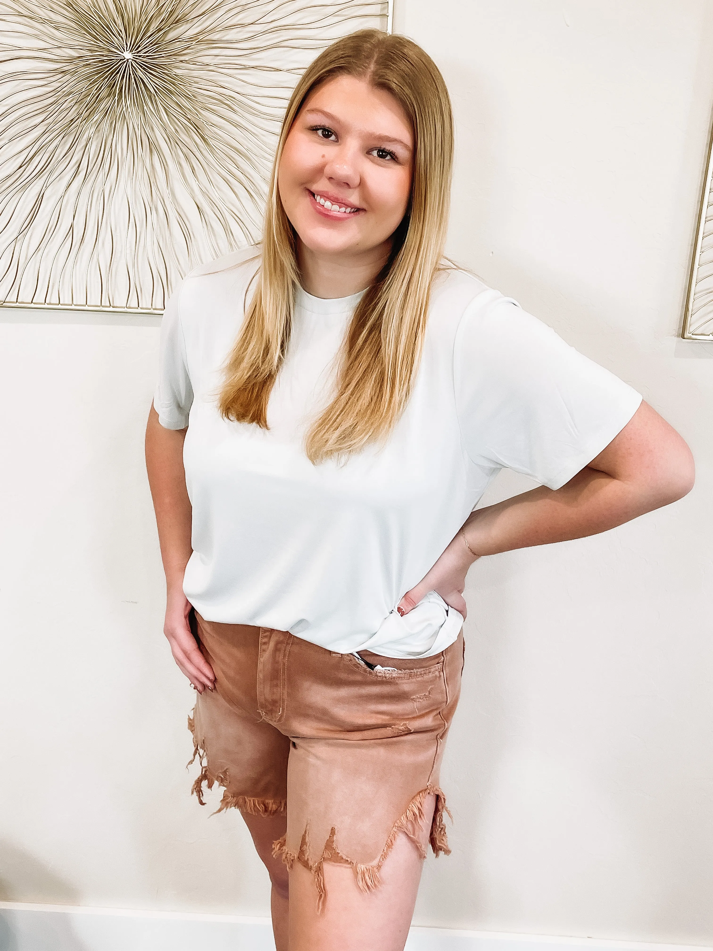 Brynlee High Rise Shorts