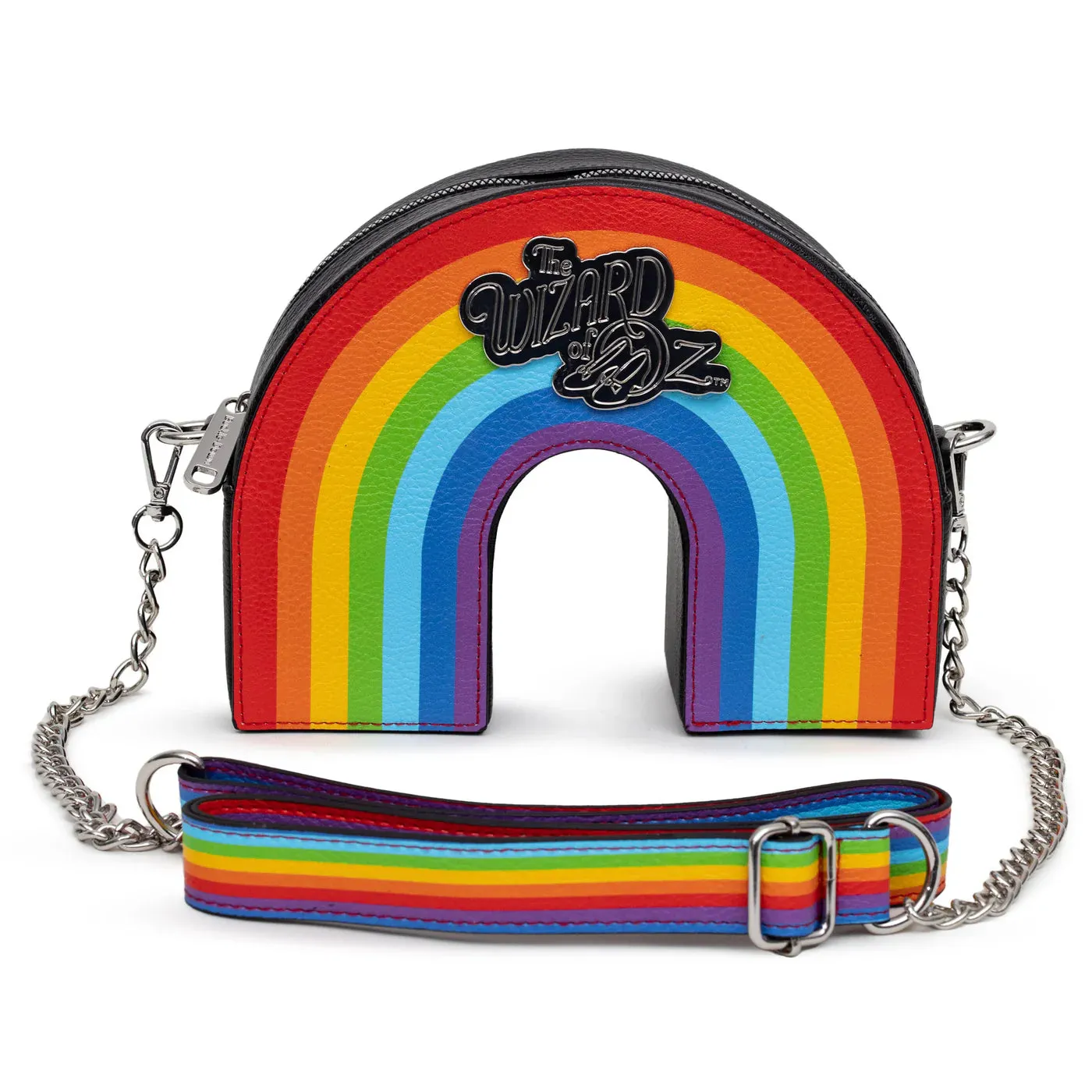 Buckle Down Products Wizard of Oz Rainbow Cross Body Bag
